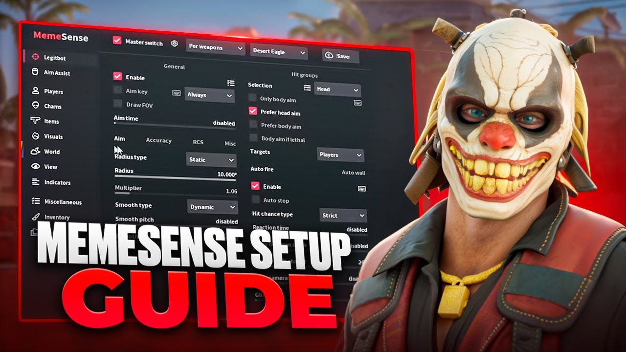 Как настроить MEMESENSE V3 ⭐ | Презентация + Руководство по установке [Читы для CS2]