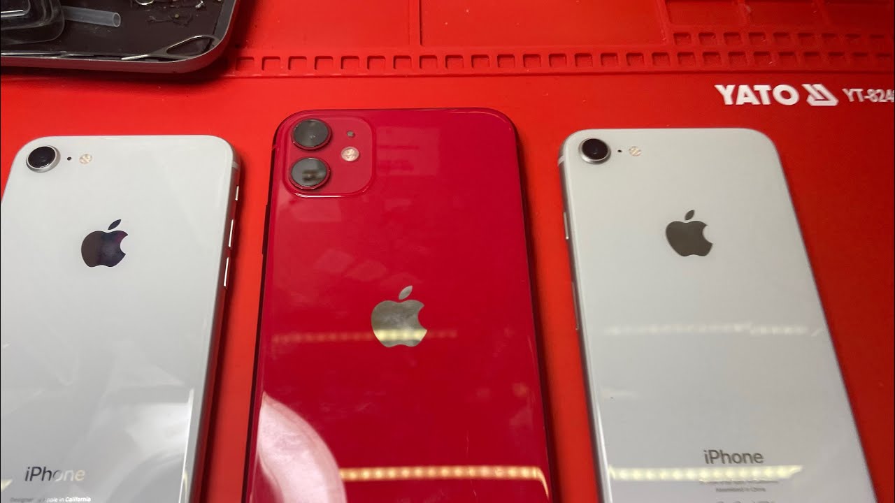 Wymiana Lcd servicePack iPhone 8 dla Pani Zuzanny cześć 1