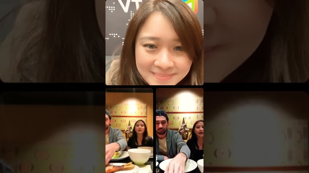 ngebucin di live.. Reza rahadian & prilly latuconsina .. bikin senyum senyum sendiri ..