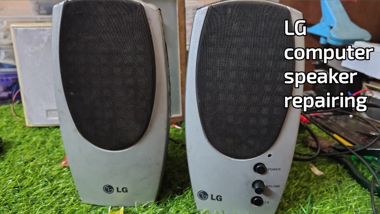 LG computer speaker repairing