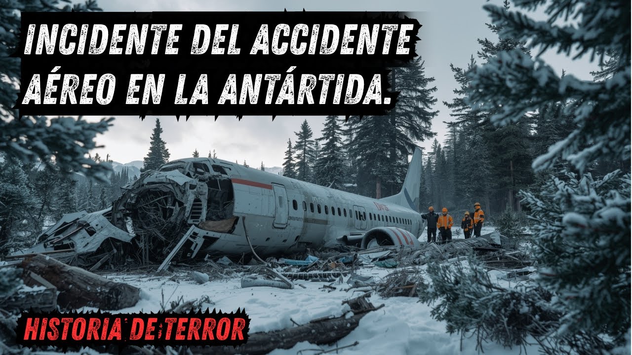 Incidente del accidente aéreo en la Antártida: encontramos criaturas conscientes atrapadas.