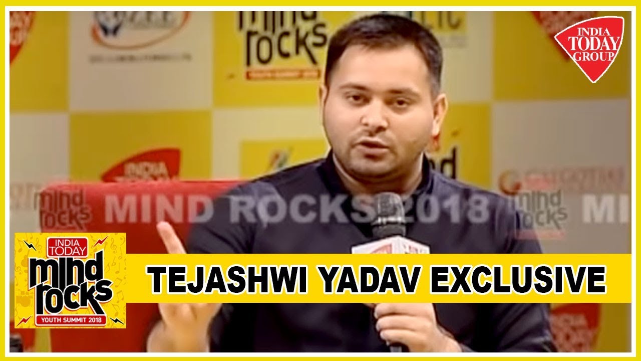 Tejashwi Yadav Exclusive : 2019 Polls About Modi vs Public, Not Modi vs Opposition | Mind Rocks 2018
