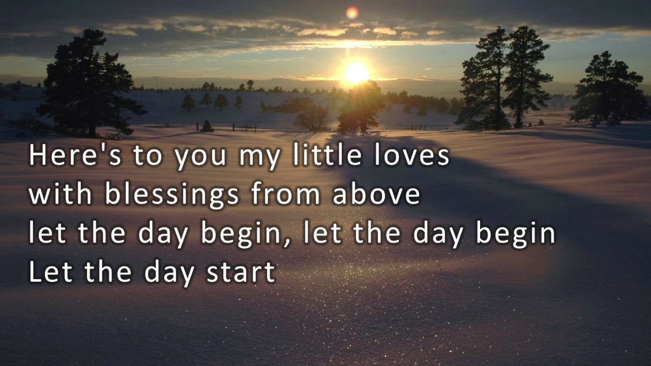 The Call - Let The Day Begin with Lyrics