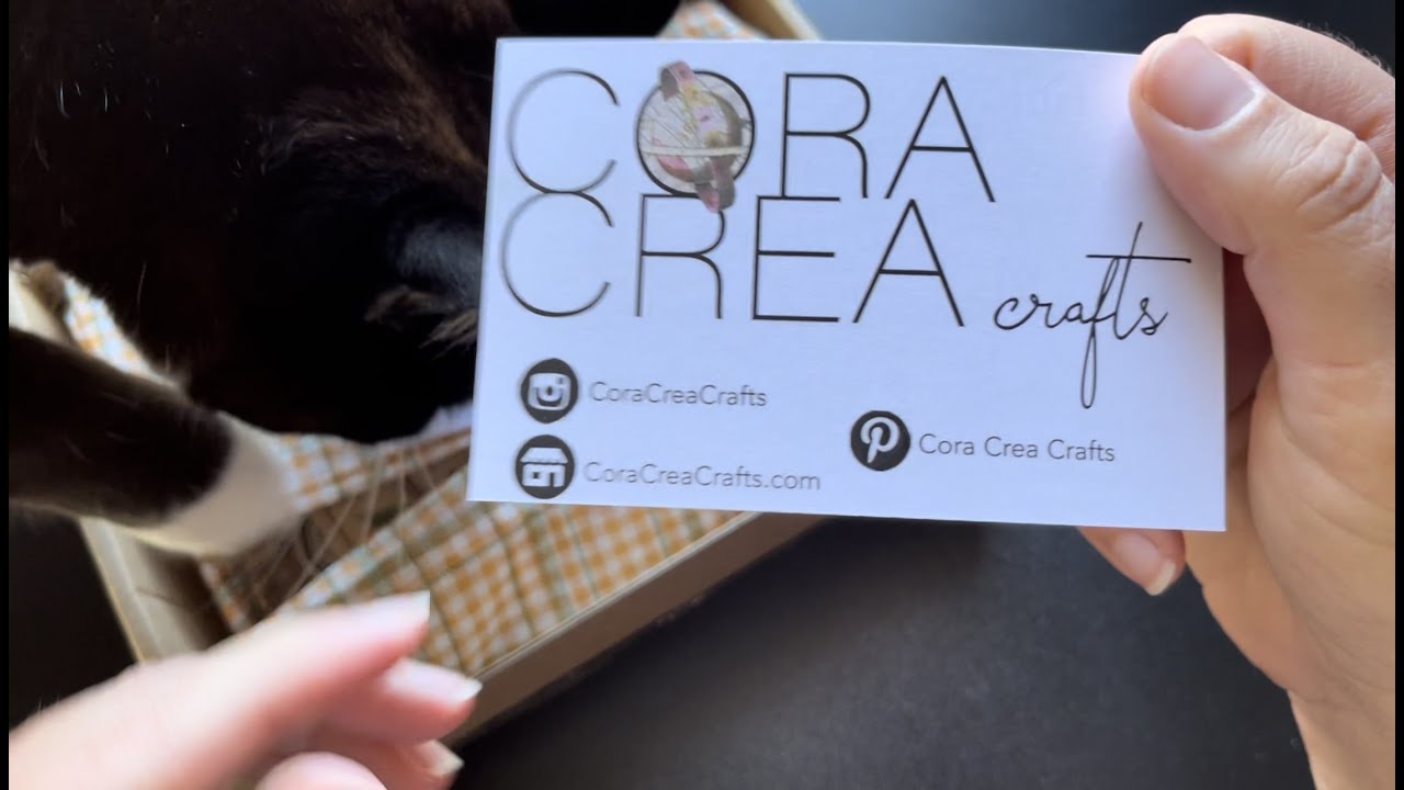 October 2022 | Cora Crea Crafts Unboxing | Forest Theme | Vintage Craft Supplies Subscription Box