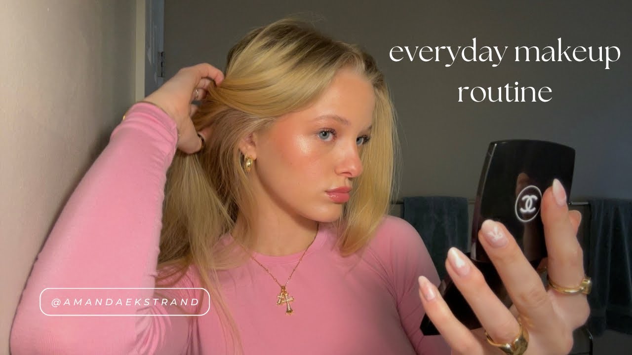 сияющий естественный макияж