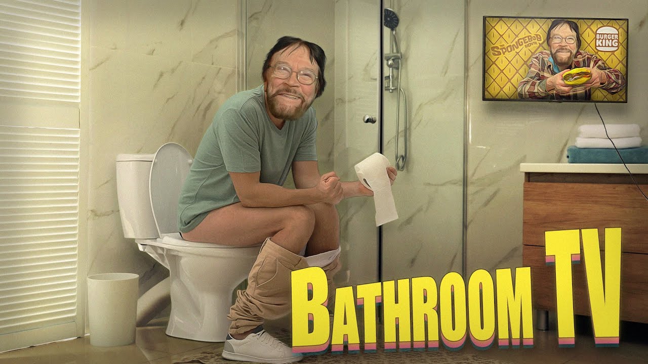 Bathroom TV