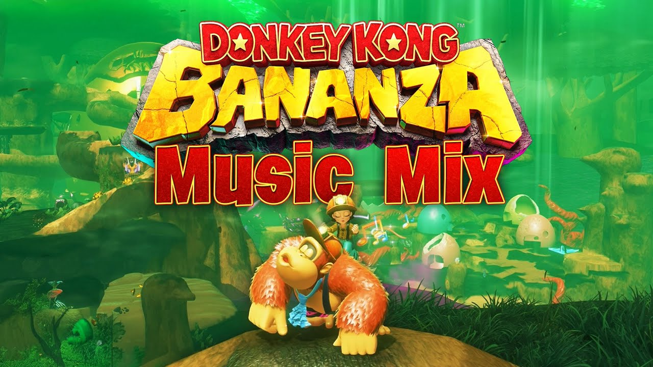 Donkey Kong Bananza OST Music Mix 🍌🐒 [1 hour] 🎧 No SFX
