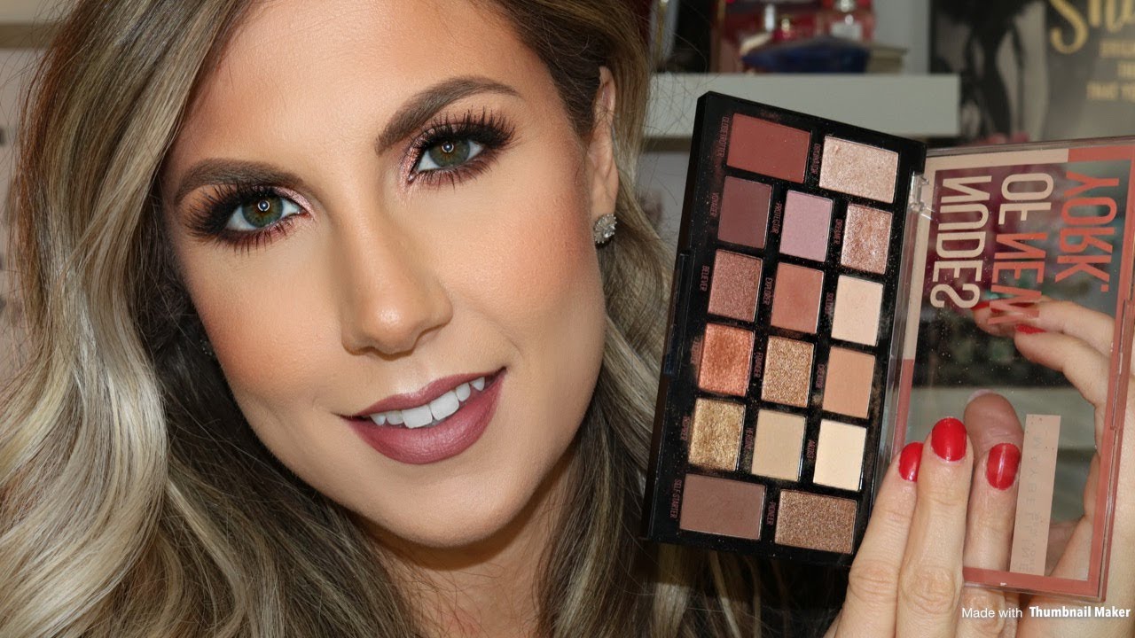 NEW MAYBELLINE - NUDES OF NEW YORK PALETTE!!