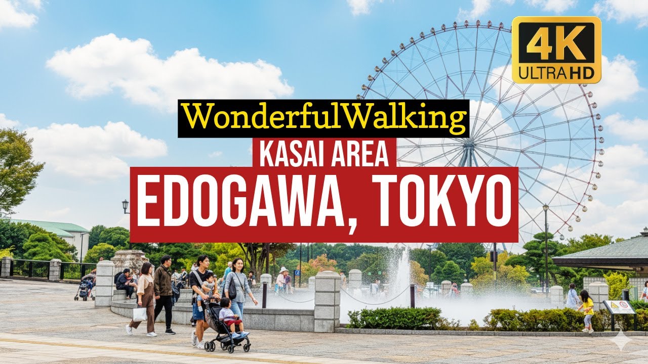 Edogawa's beautiful walking course