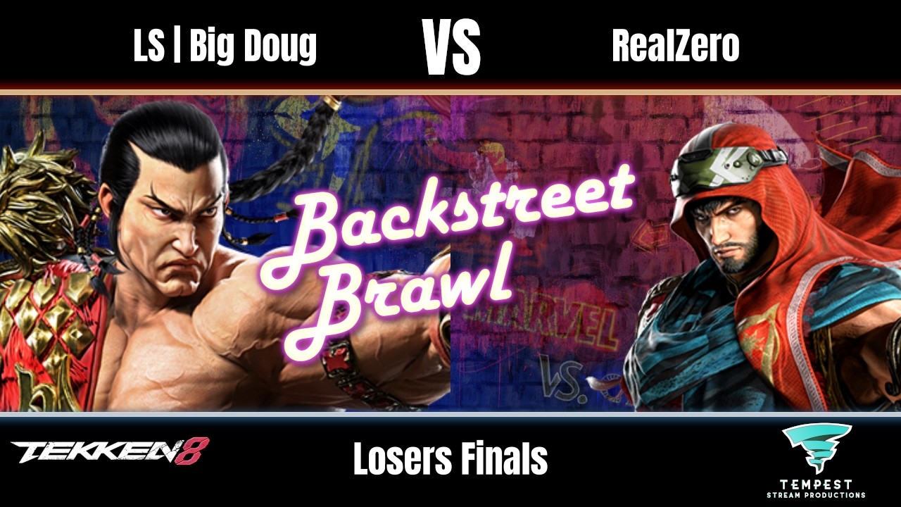 LS | Big Doug (Feng) vs RealZero (Shaheen) - Tekken 8 Losers Finals - Backstreet Brawl #14