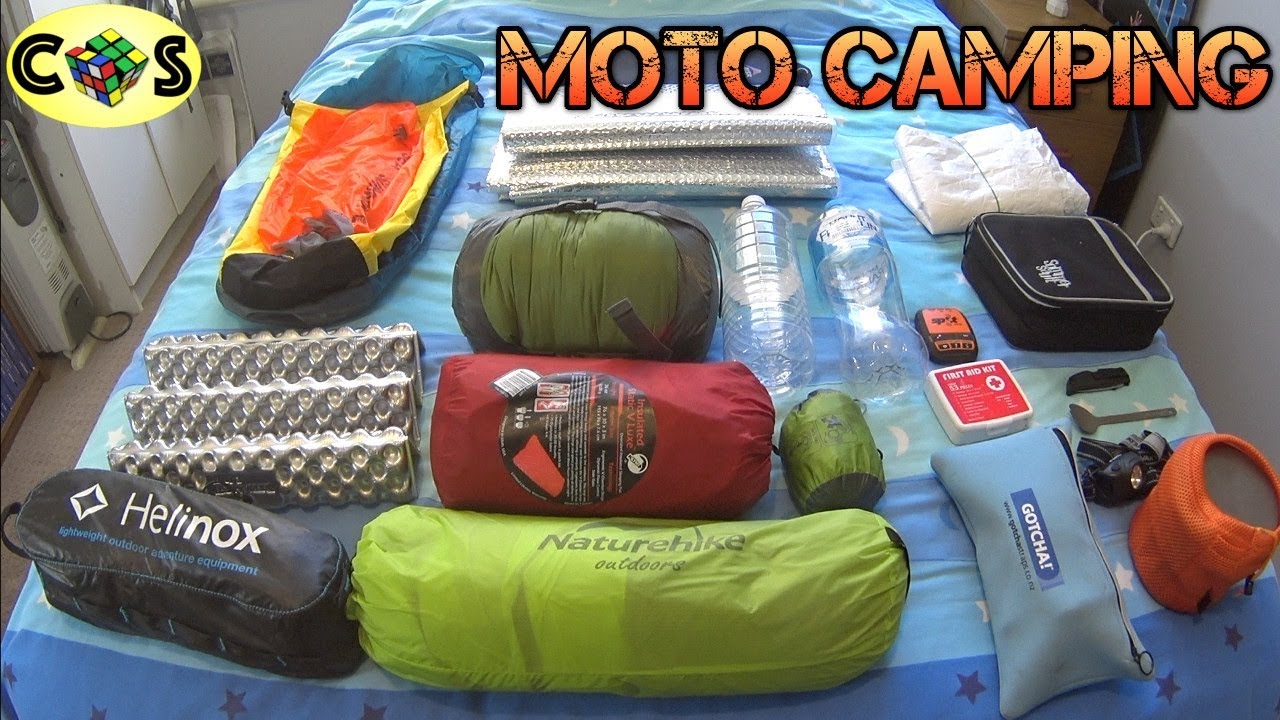 MOTO CAMPING: Dual Sport Camping Gear Overview