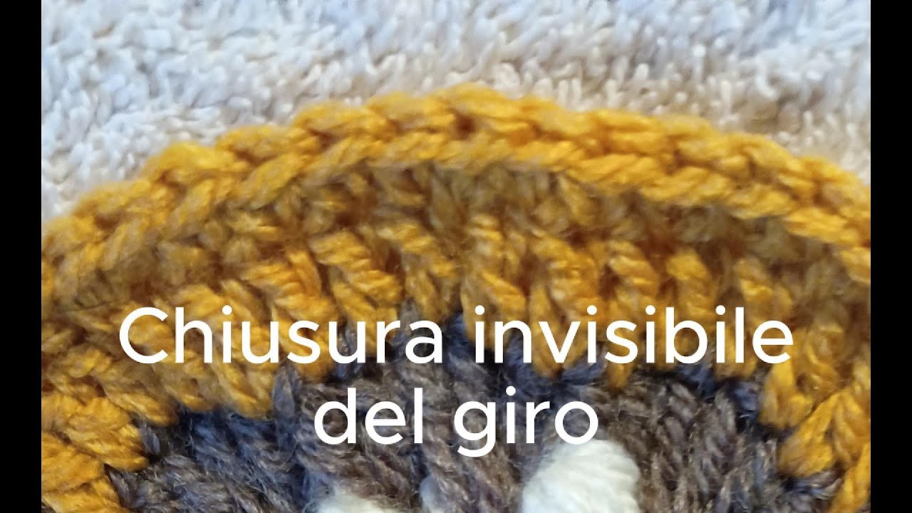 Chiusure invisibili all’uncinetto | Come chiudere i giri senza stacchi