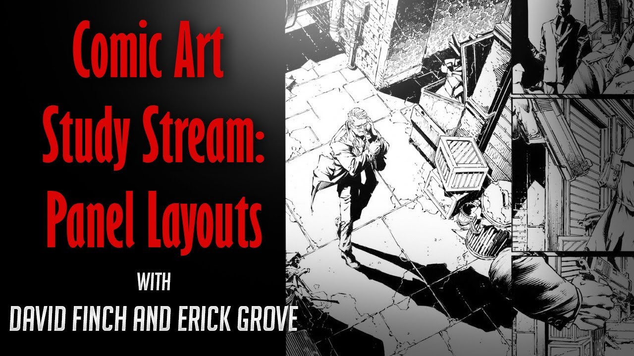 Comic Art Study Stream: Panel Layouts