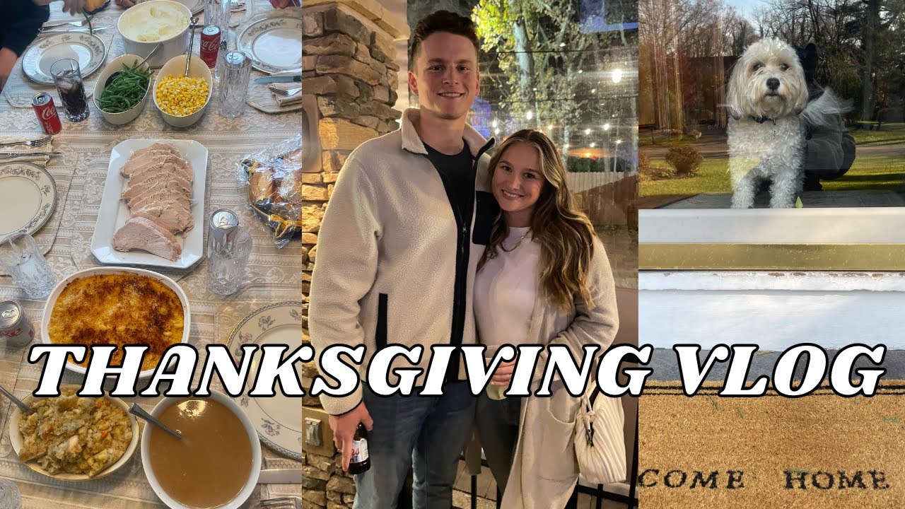 THANKSGIVING VLOG || cuts clothing haul + prepping for thanksgiving and spending time with family :)