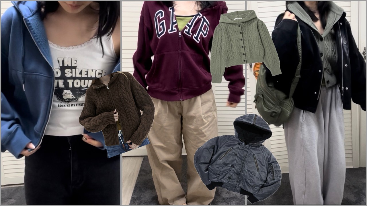 올겨울 교복템 아우터 후기