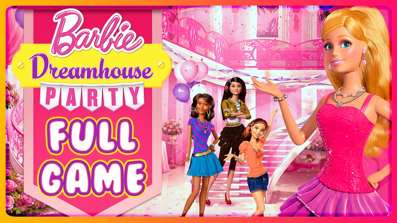 Barbie Dreamhouse Party FULL GAME Longplay (Wii)