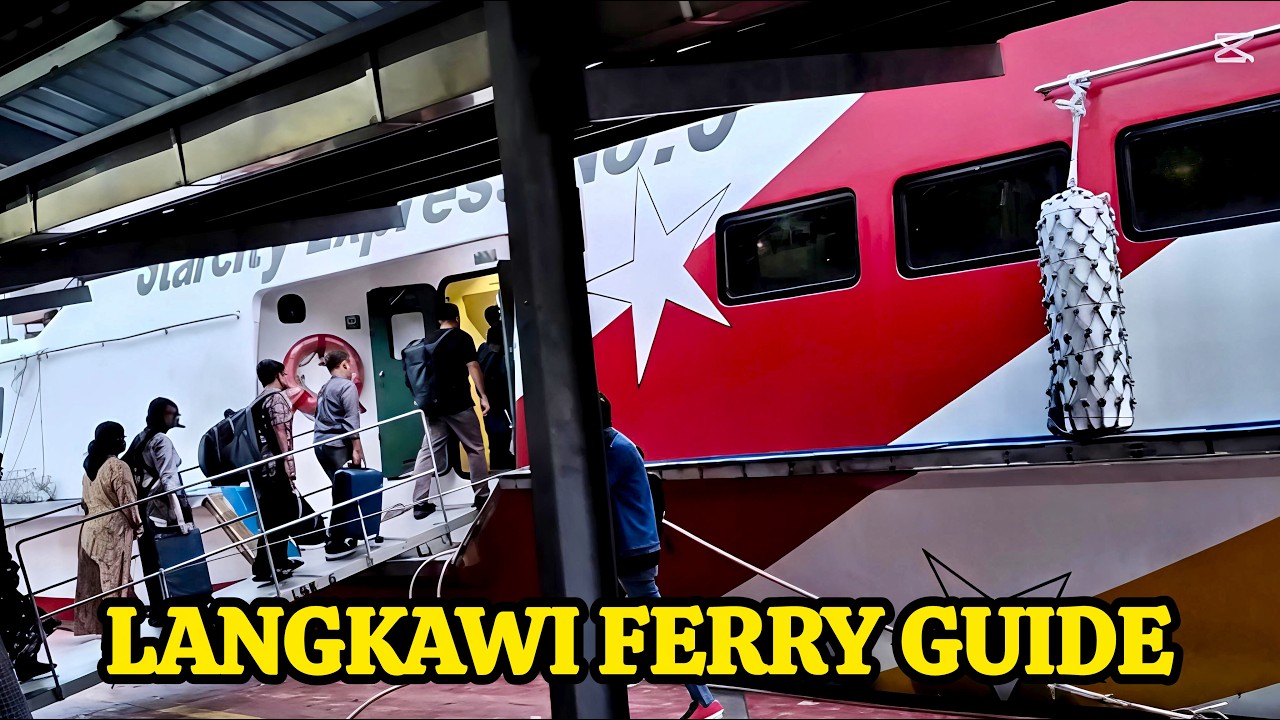 🚢🌊 **How to Board Ferry in Langkawi | Step-by-Step Guide at Ferry Terminal** | Noor e Azal 