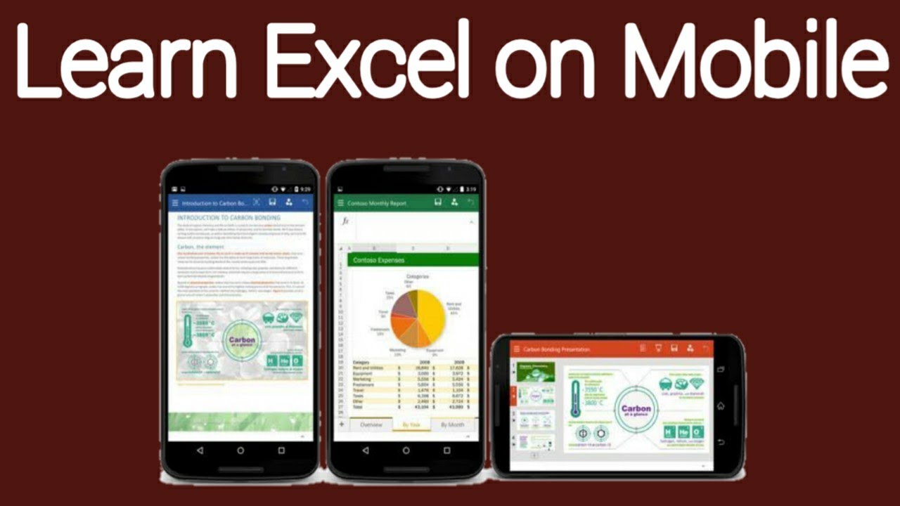 How to use MS Excel in mobile | Learn MS Excel in Android Mobile | Learn Excel on Mobile |