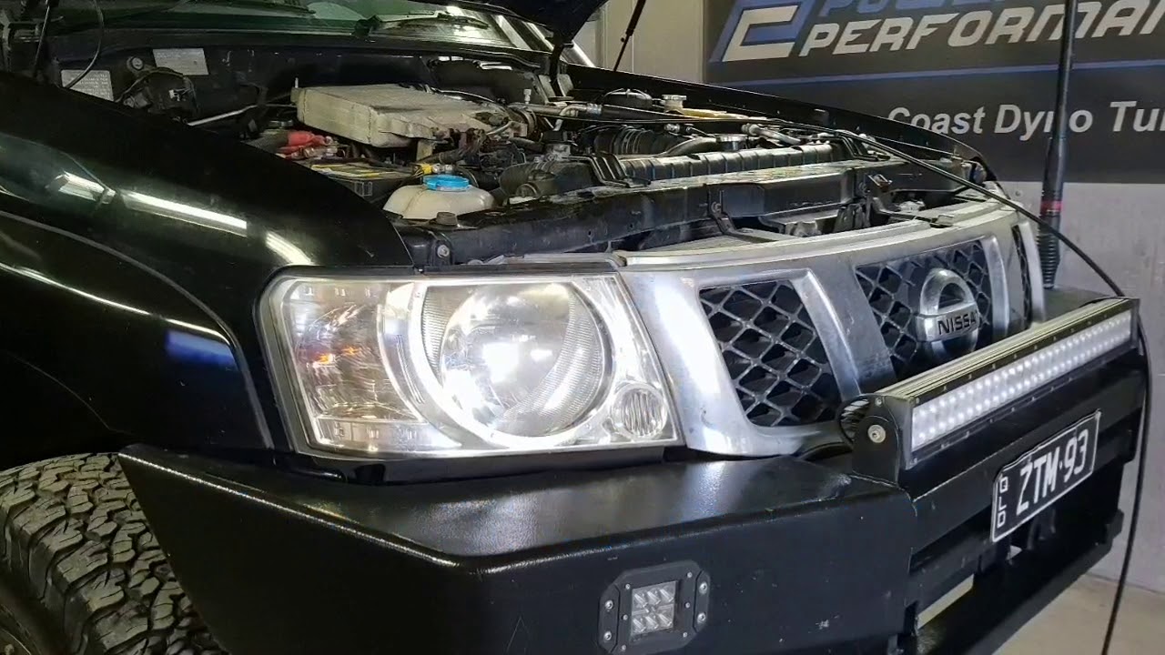 Zd30 di on the dyno ECU Tune