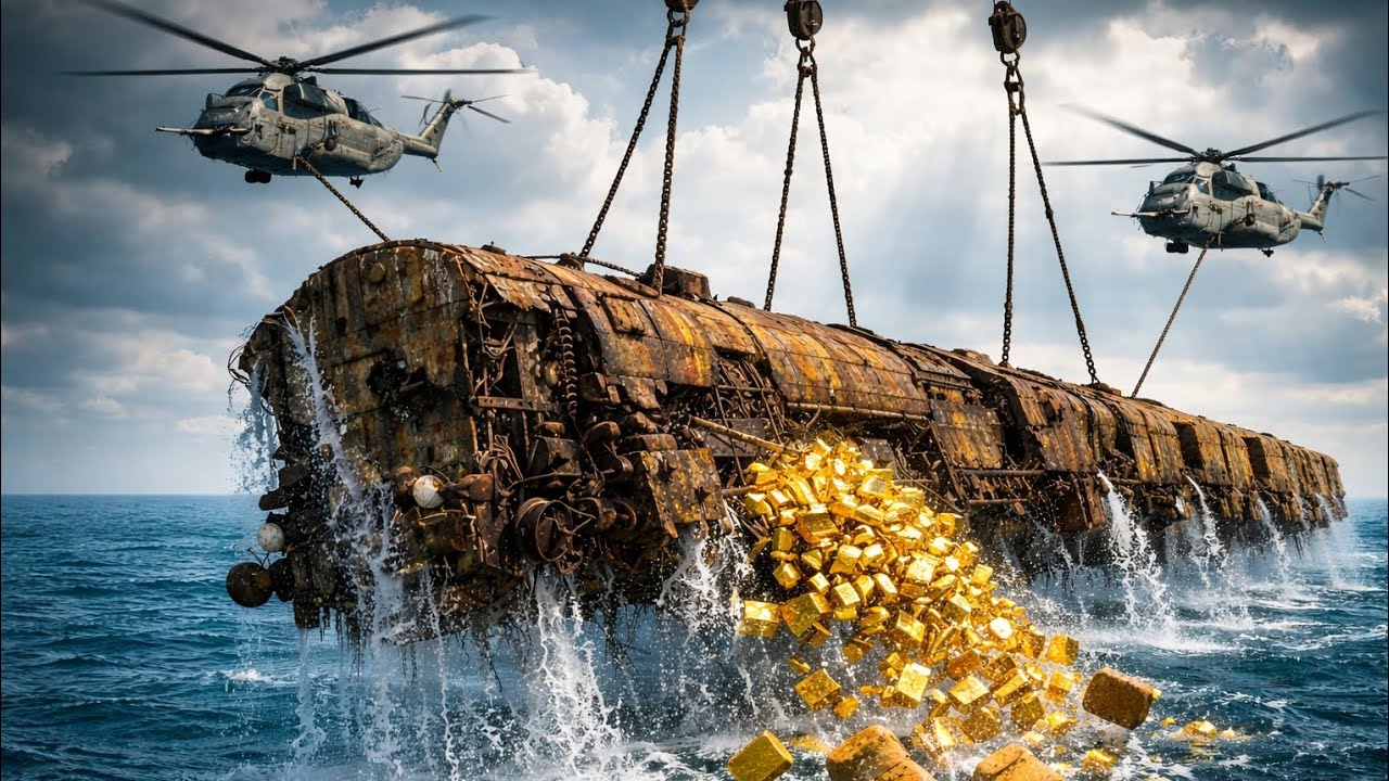 We Pulled a 300-Ton Nazi Gold Train from the Ocean…