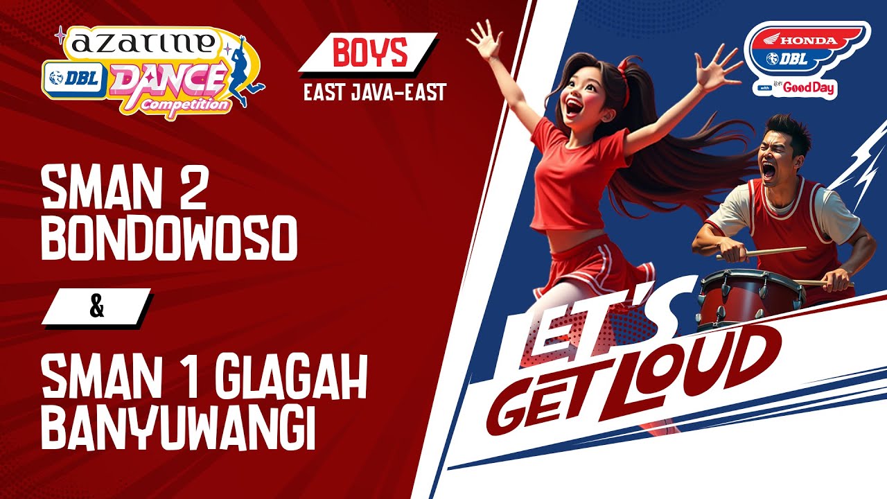DBL DANCE | SMAN 2 BONDOWOSO VS SMAN 1 GLAGAH BANYUWANGI