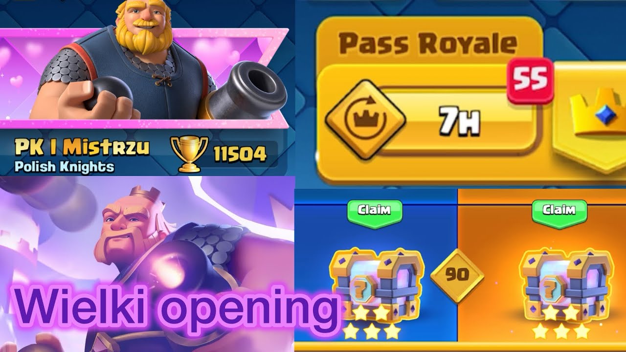 ODBLOKOWAŁEM I OTWIERAM NAJLEPSZE SKRZYNKI W CLASH ROYALE!!!