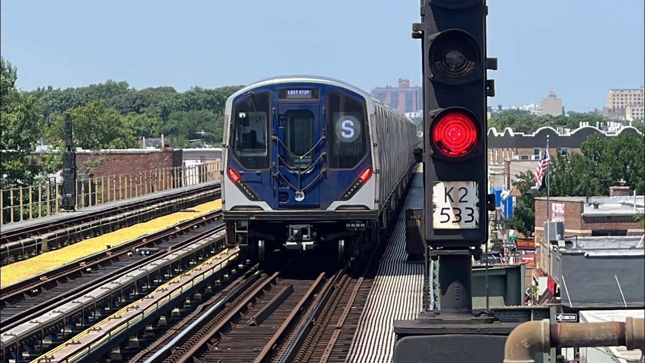 R211 (A/S) Shuttle Train Ride from Rockaway Beach - 116th Street to Rockaway Blvd