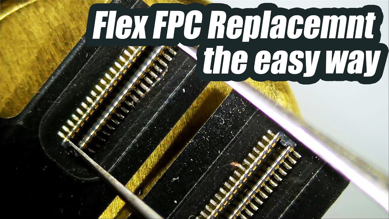 Самый простой способ замены разъема Screen Flex FPC — поступление новых инструментов и обзор мага...