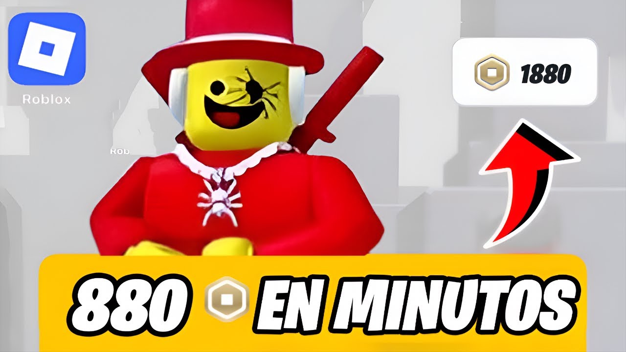 😱 ¡COMO CONSEGUIR  ROBUX GRATIS en ROBLOX 2025! 🤑 Real *880 ROBUX* ✅