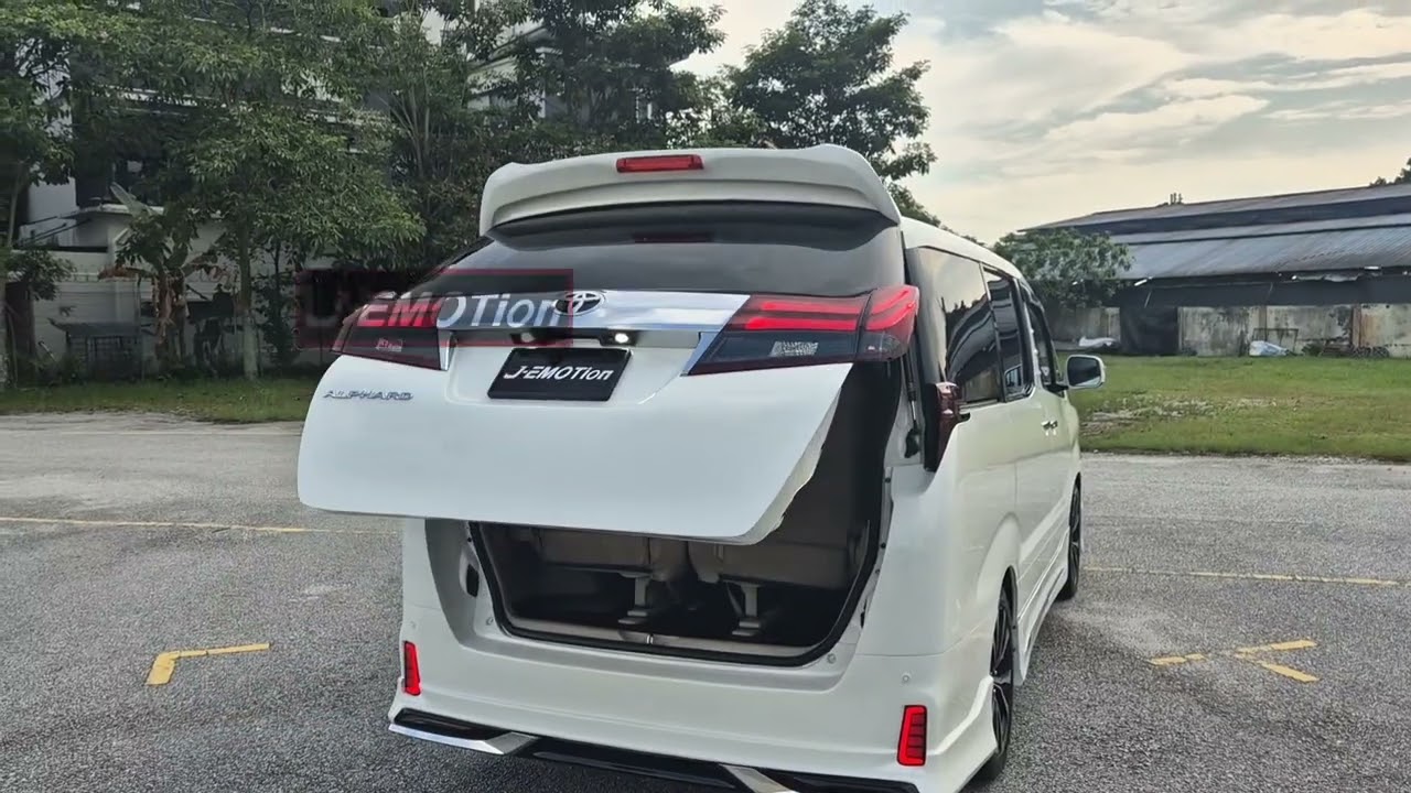 TOYOTA ALPHARD ANH10/15 CONVERT TO AGH30 ALPHARD BODY PARTS AND BODY KIT (J-EMOTION DESIGN)
