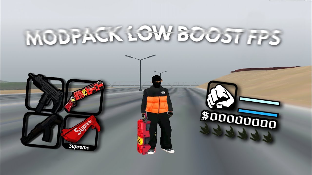 MODPACK LOW 150MB BOOST FPS |SA-MP MOBILE
