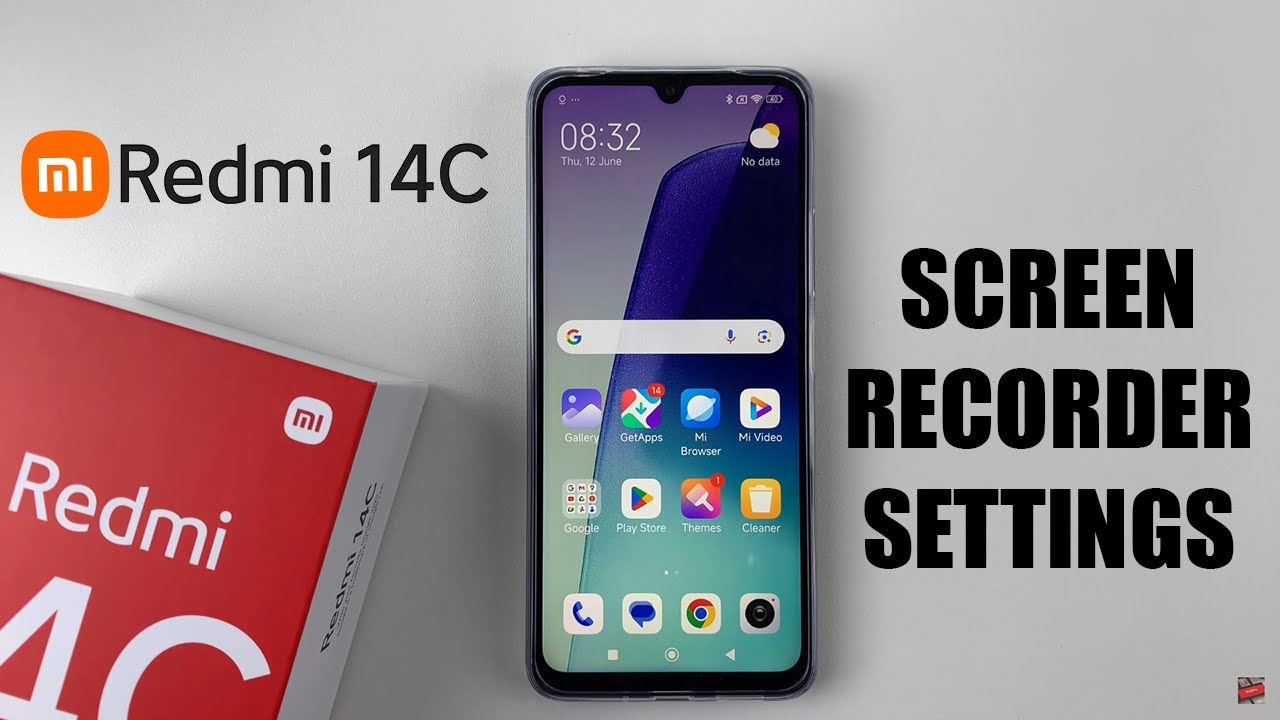 How To Access Screen Recorder Settings On Redmi 14C