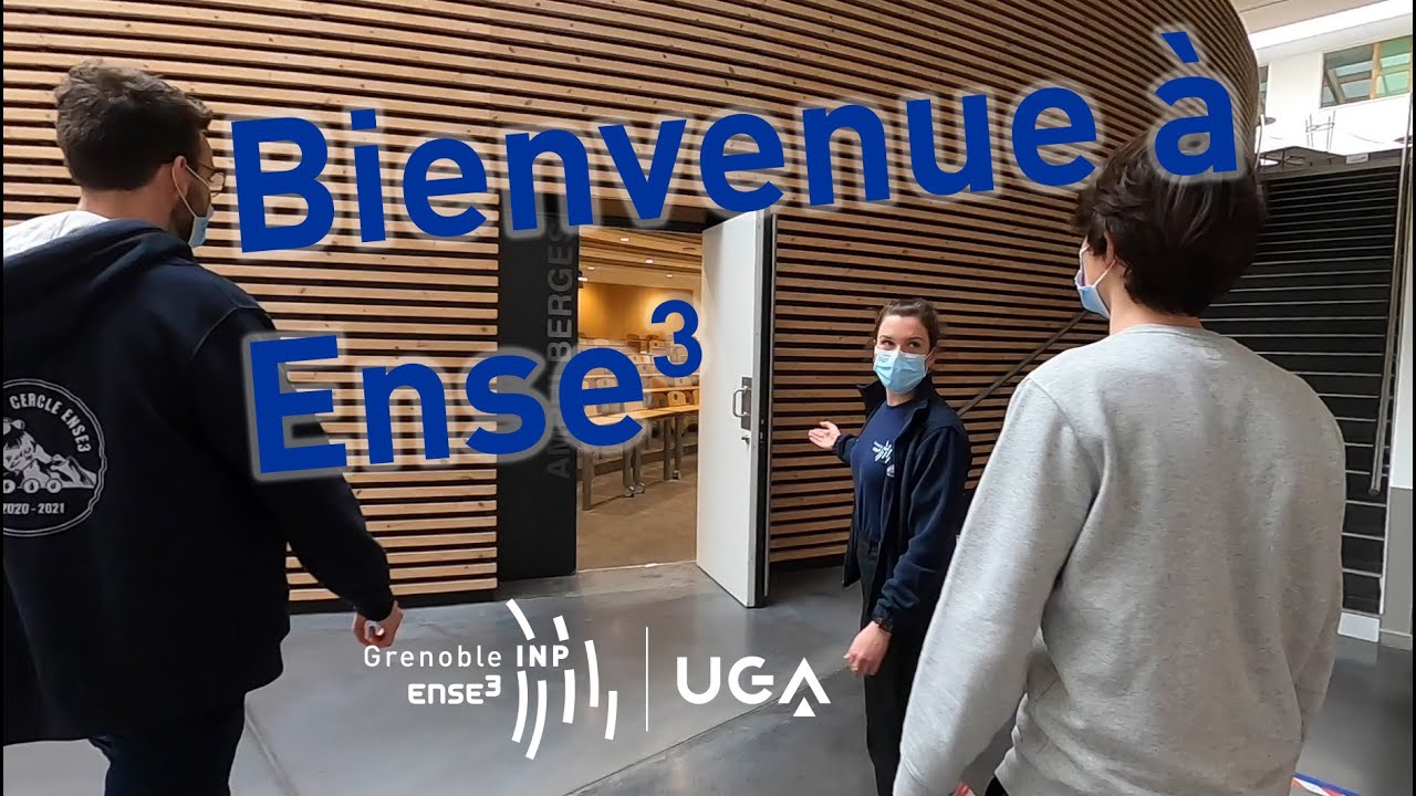 Visite de l'école Ense3 par le Cercle (BDE)