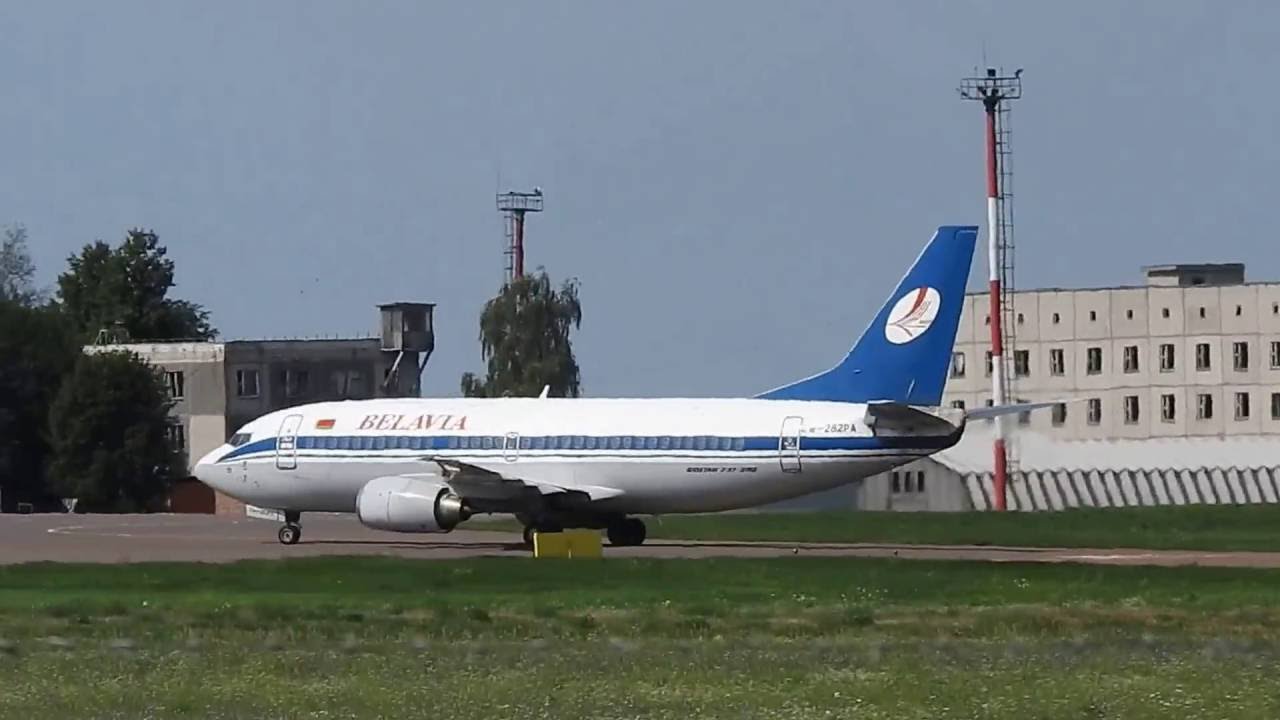 Один день жизни аэропорта Гомель (Spotting UMGG)