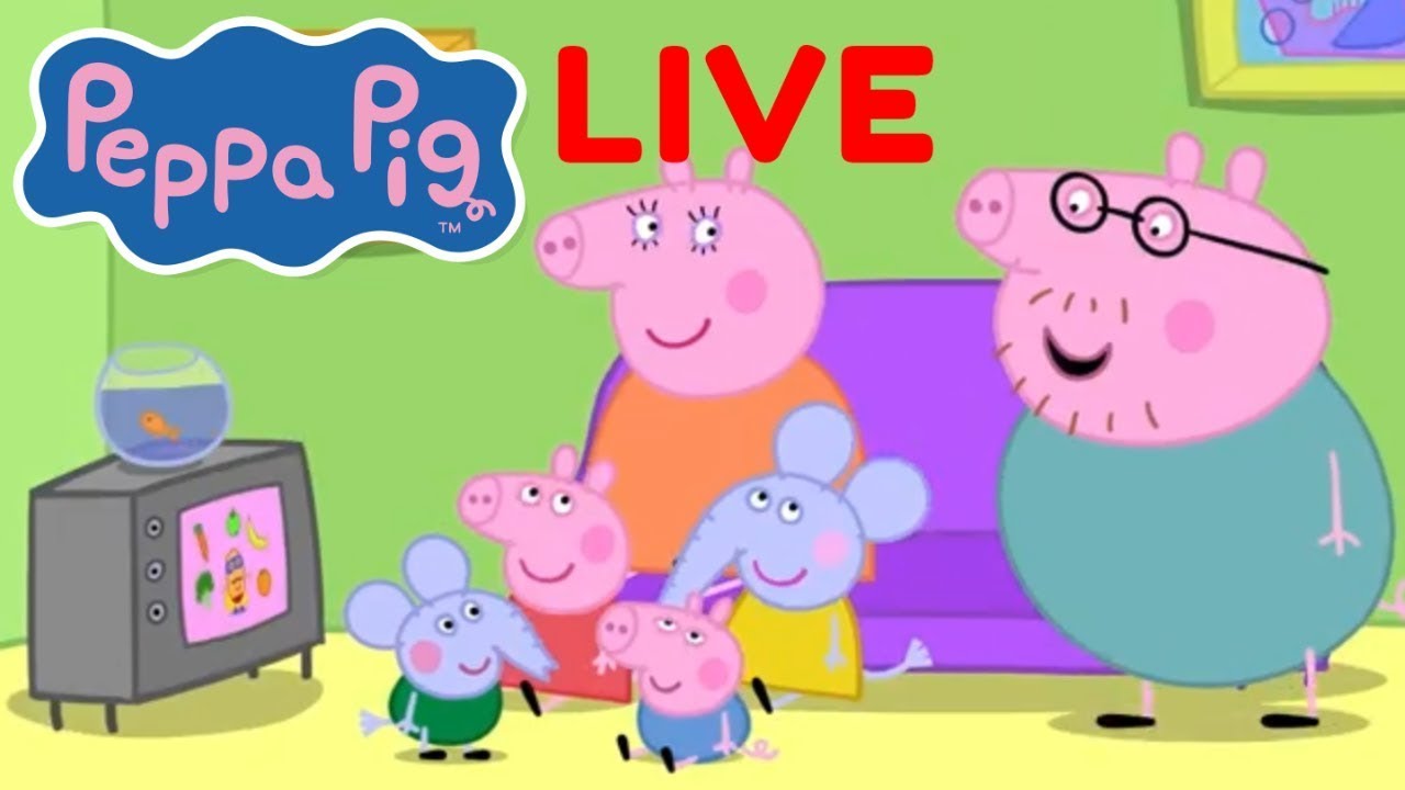 🔴 LIVE 6 hours of Peppa Pig - Non Stop Cartoons