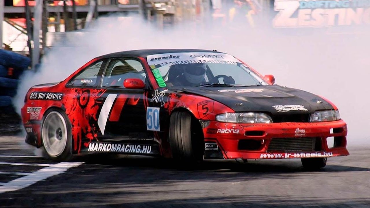 2x 600+hp SR20VET Nissan Silvia S14 Drifting | Drift Allstars RD7 #DaHungary | TRACKWOOD 2016