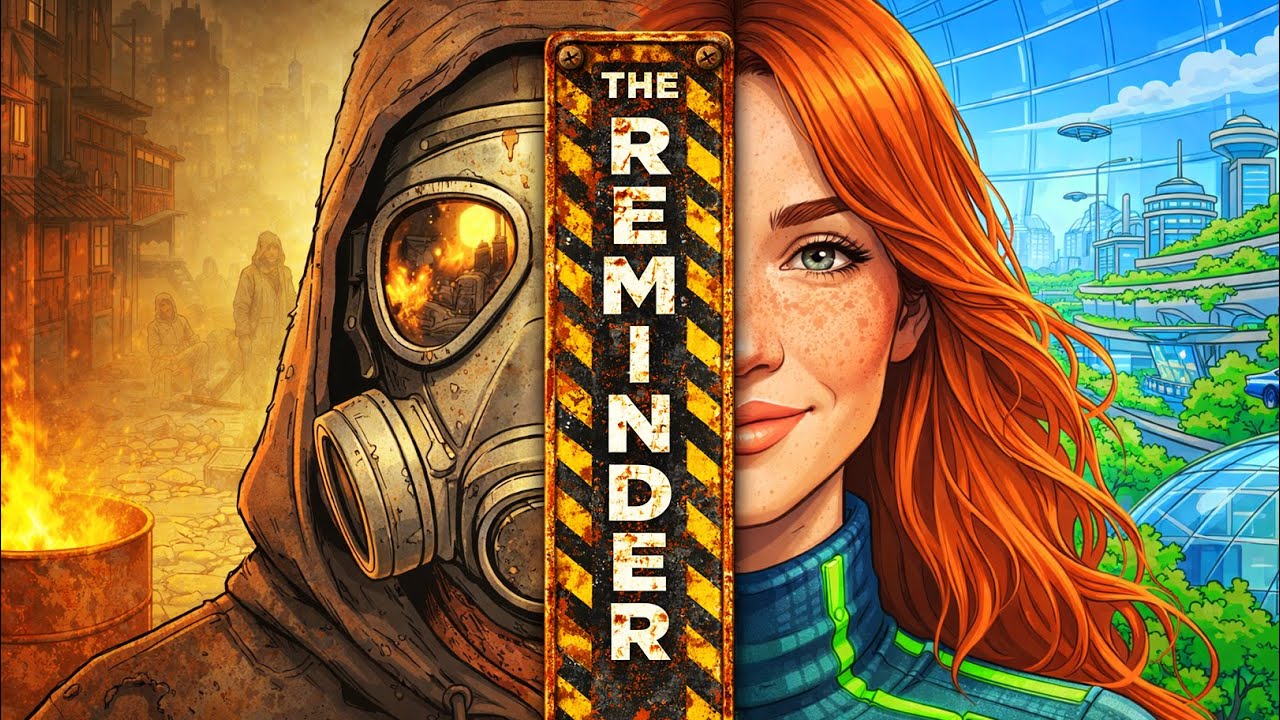 THE REMINDER | НАПОМИНАНИЕ &mdash; Sci-Fi Short Film (Moebius Style) #Cyberpunk #Animation #AI