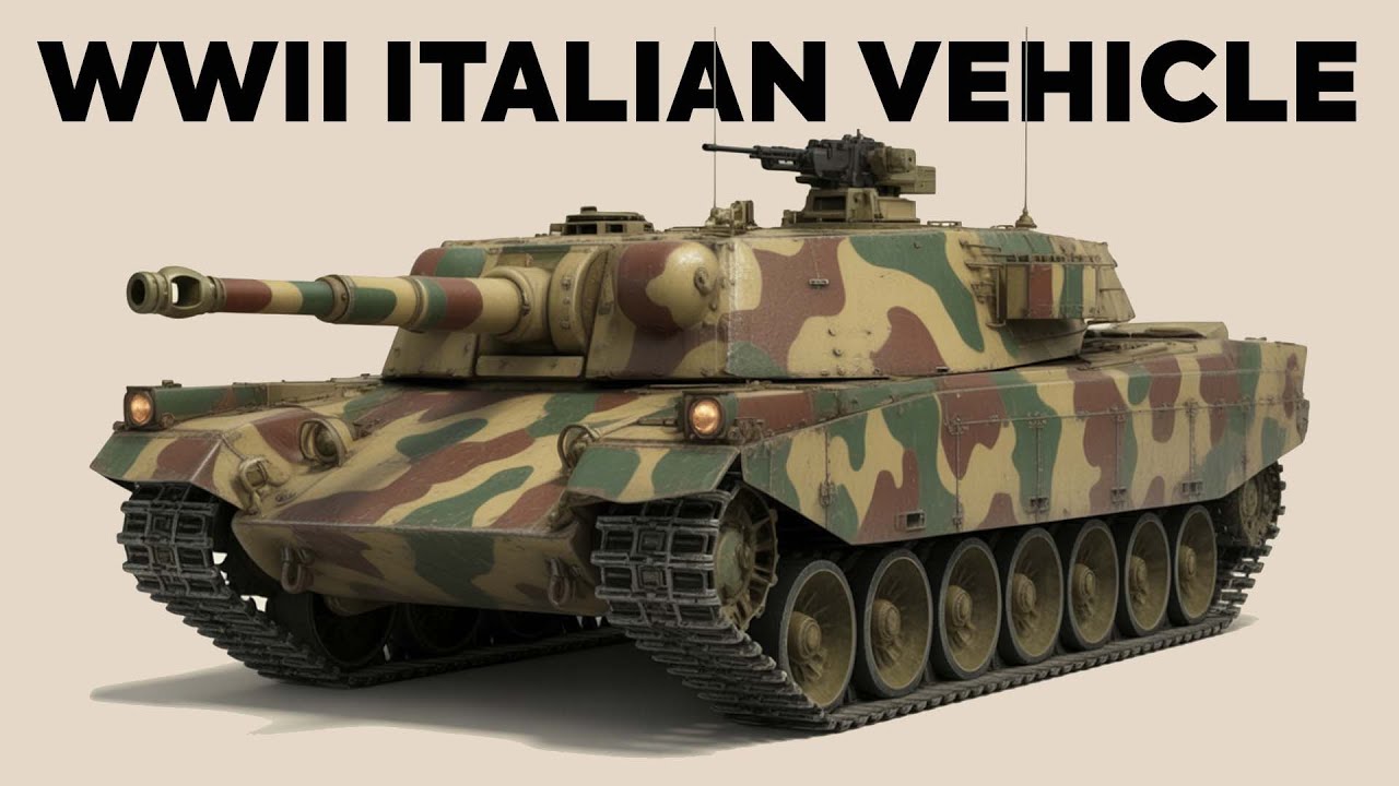 Every Italian Vehicle Used in WWII