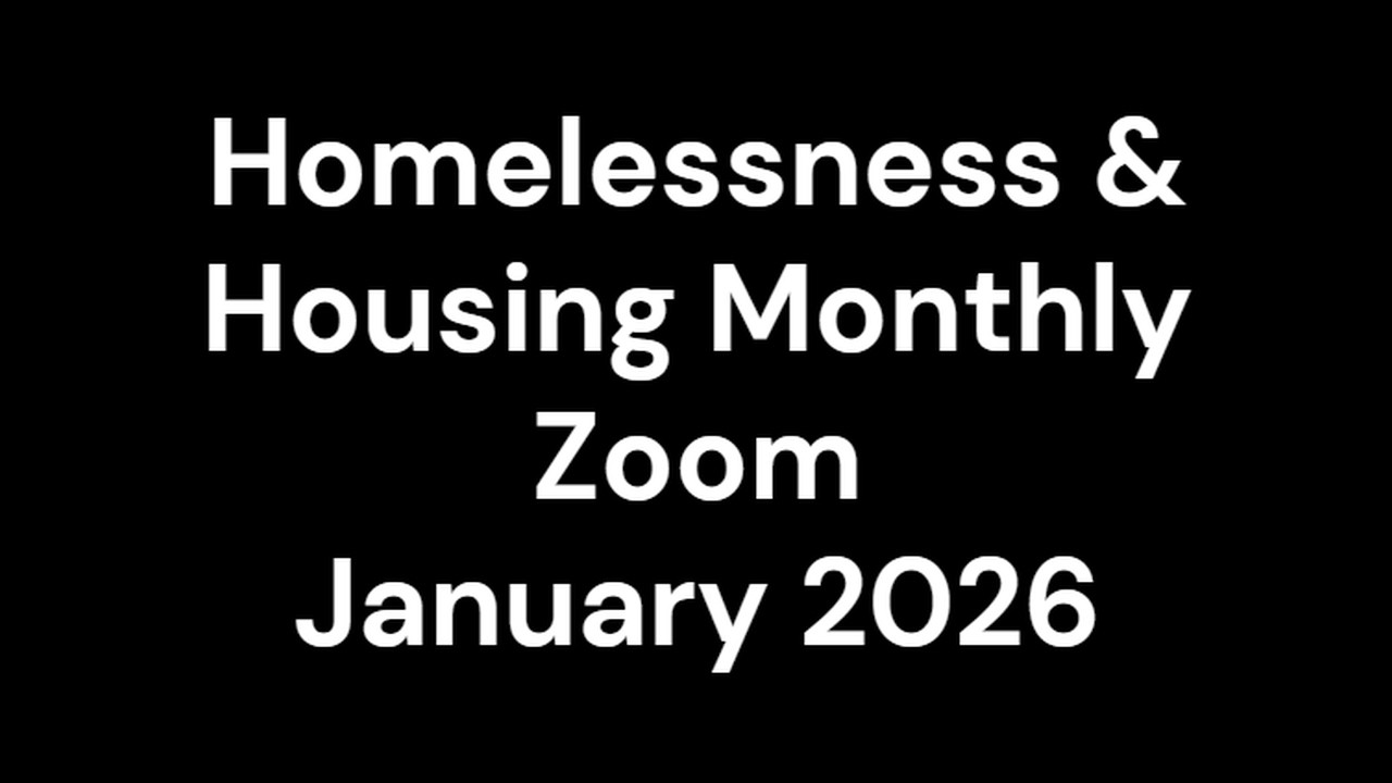 Homeless and Housing Committee Meeting