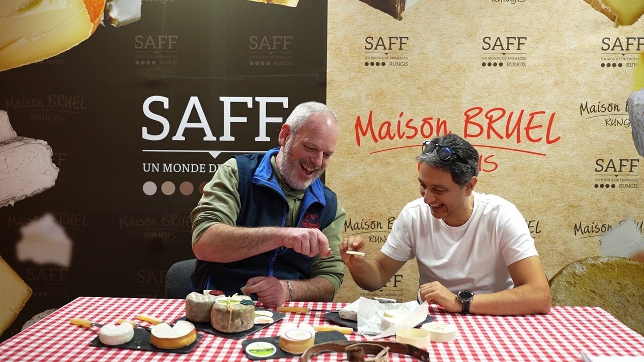 FROMAGERIE DE HYELZAS - Maison BRUEL Rungis - L'INTERVIEW DE SEBASTIEN PAR RACHID LASRI