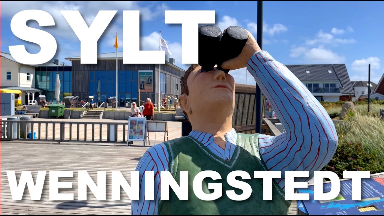 Wenningstedt Sylt im Sommer 2025 ☀️ 🌊 ❤️ Promenade und Dünenwall (Schönster Weg durch die Dünen)