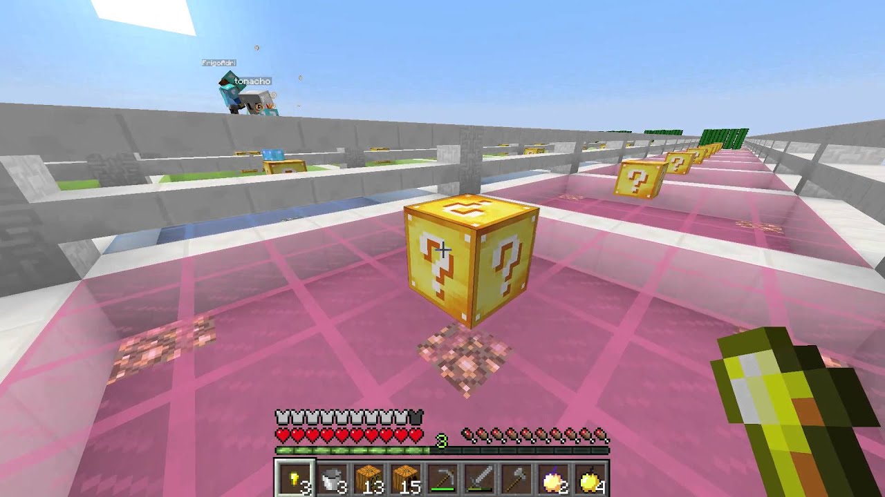 Lucky Blocks Race - Tonacho, Frigo y Alex - Locurón de carrera
