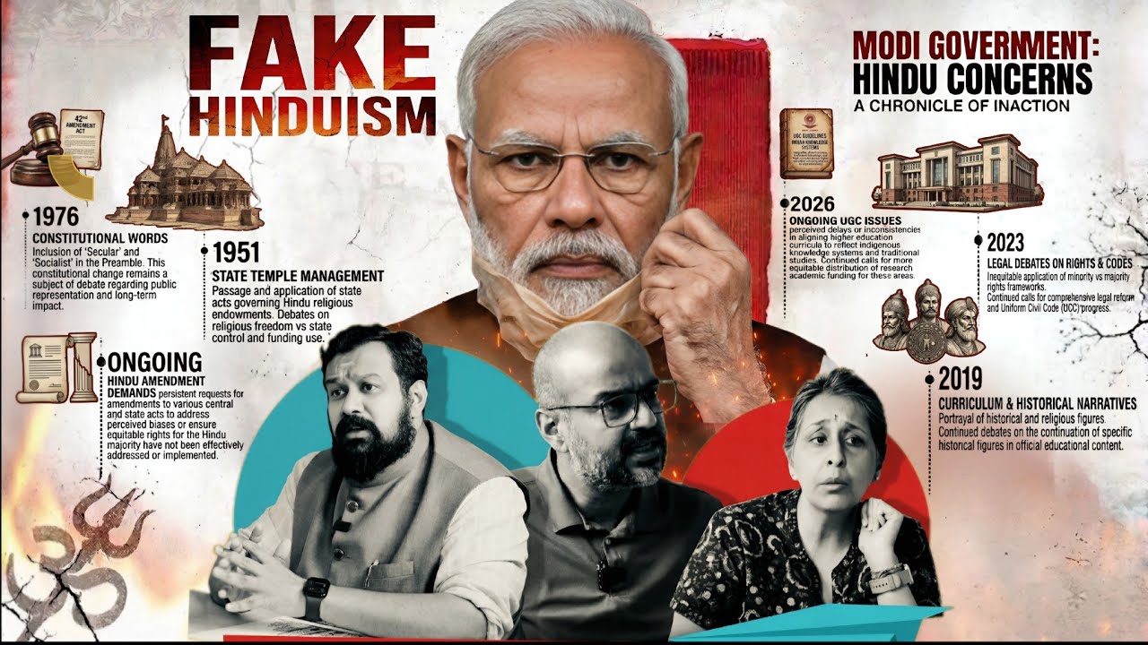 The Great Betrayal: Why the BJP Won't Touch Temple Control or the 42nd Amendment
