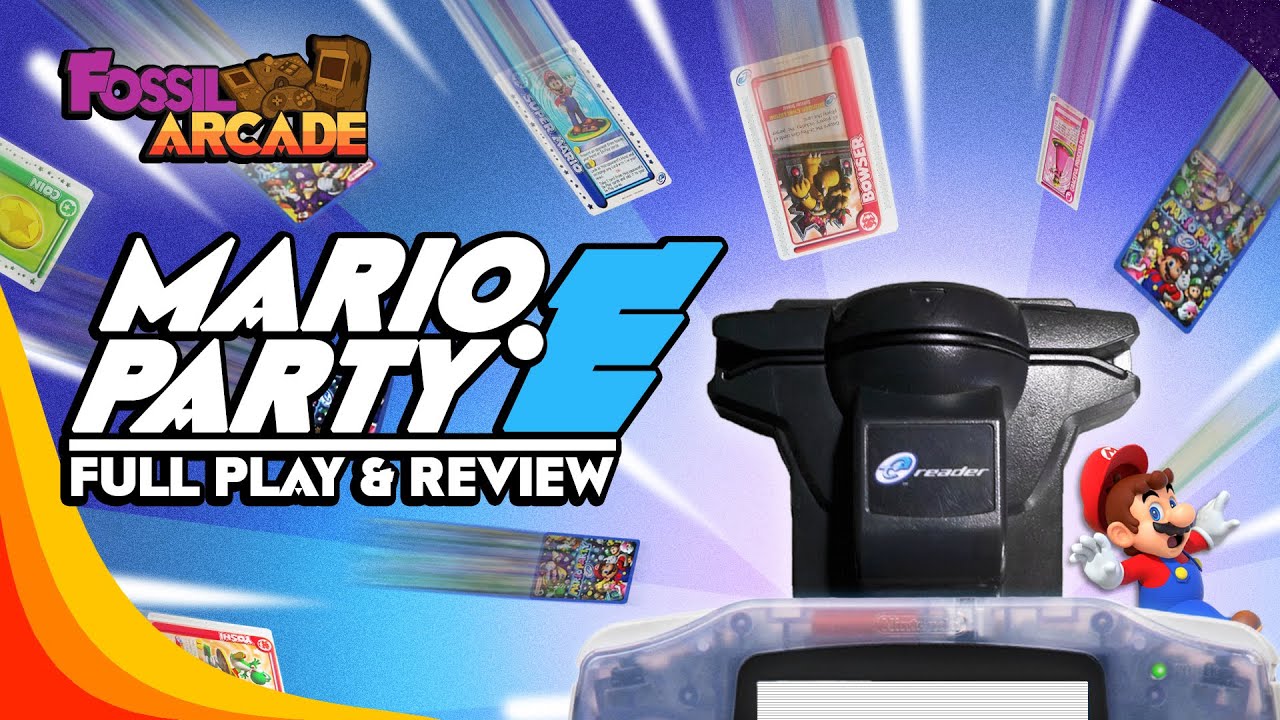 Mario Party-e, Full Play-through & Review - Fossil Arcade