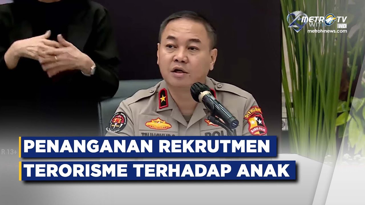 BREAKING NEWS - KONPERS BNPT DAN DENSUS 88 TENTANG REKUTMEN TERORISME TERHADAP ANAK-ANAK (18/11/25)