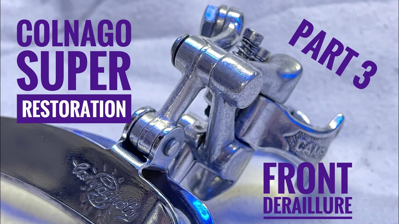 Реставрация переднего переключателя Campagnolo Gran Sport — часть 3