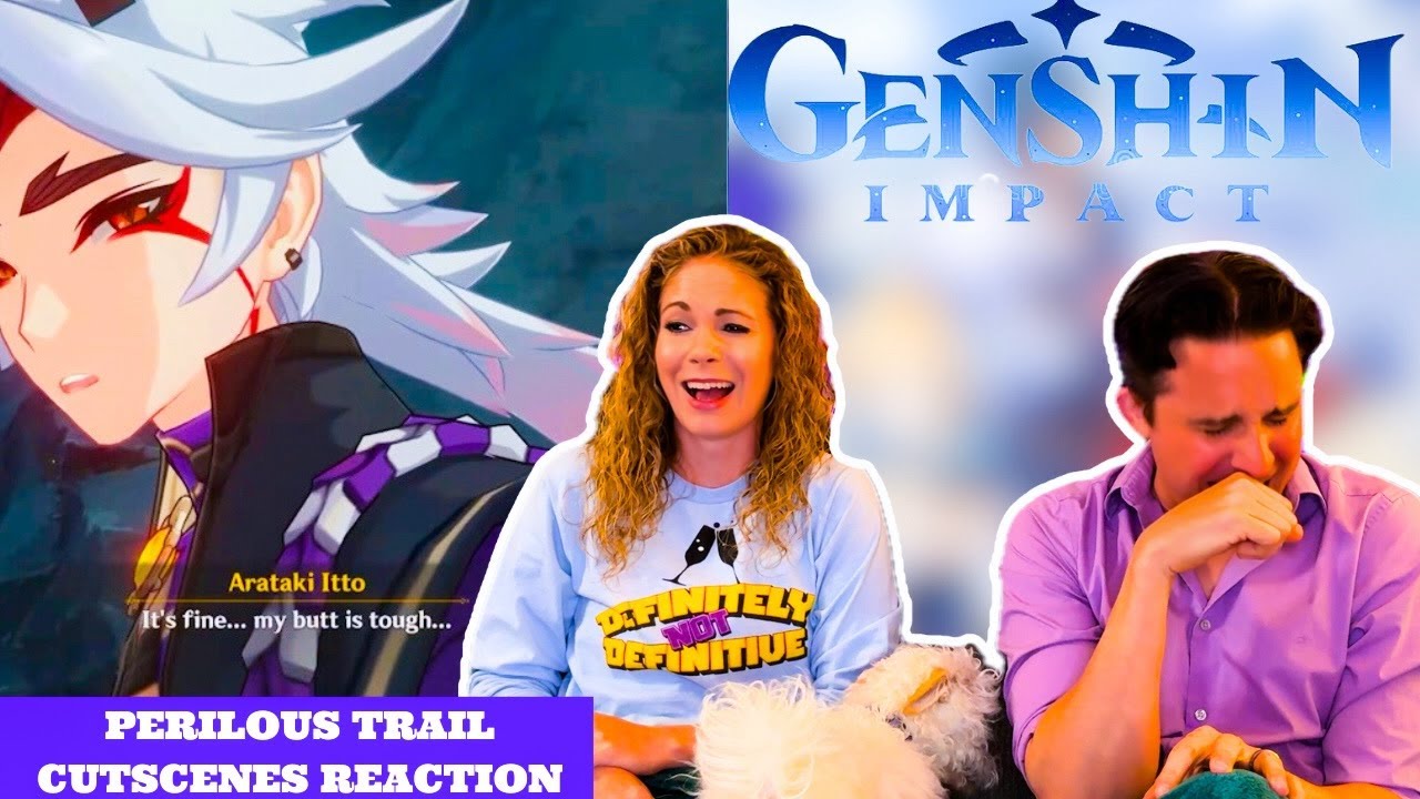 Genshin Impact Perilous Trail All Cutscenes Reaction