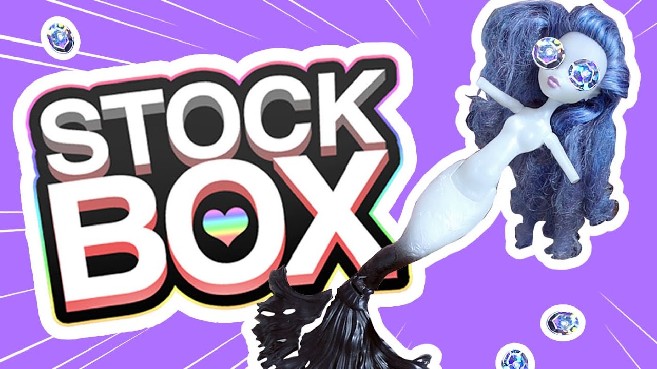 STOCK BOX Кукла Кастомизация: Кукла-русалка Сирена фон Бу