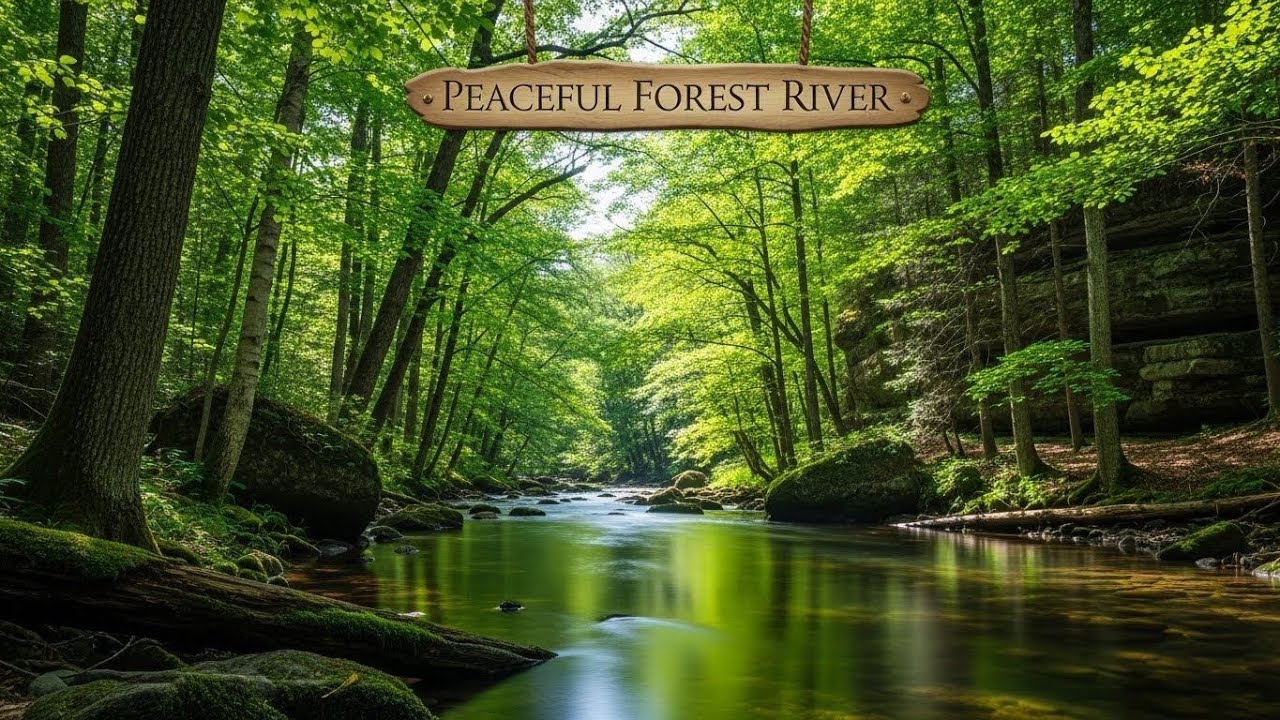 River Forest Soundscape 🌿🌊 Peaceful Nature Ambience for Deep Rest #2069