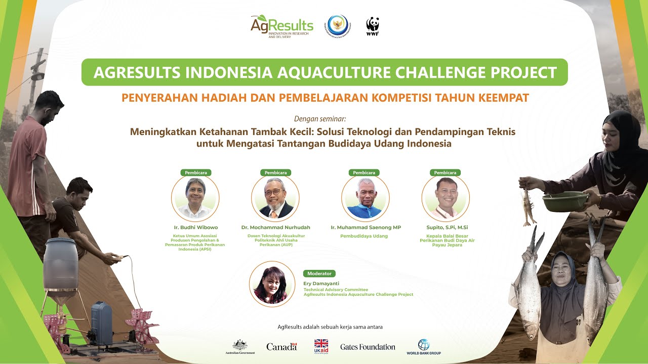 AgResults Indonesia Aquaculture Challenge Project: Y4 Award Ceremony and Lessons Learned Event